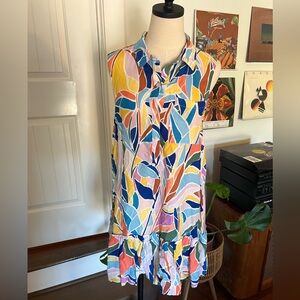 Time and Tru Multicolor Sleeveless Blouse